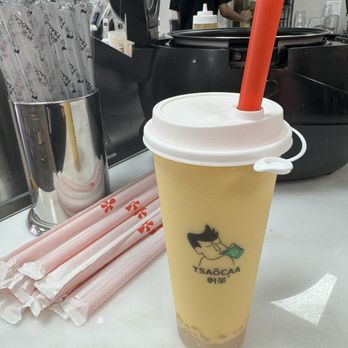 HAPI Yelp Office Hours at TSAOCAA - Mango pomelo sago with crystal boba and a Yelp straw - Yelp Events Near Me - Houston, Texas HAPI Yelp Office Hours at TSAOCAA - Mango pomelo sago with crystal boba and a Yelp straw - Yelp Events Near Me - Houston, Texas