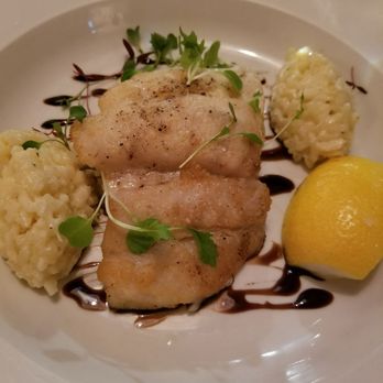Aqua - Hake with risotto - Seafood Near Me - Dublin, D