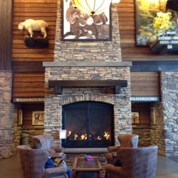 Cabela's - Seating area at the entrance