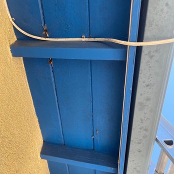 Coastal Hauling and Junk Removal - Mounting bolts sticking through the roof before removal. - Junk Removal & Hauling Near Me - Oceanside, California Coastal Hauling and Junk Removal - Mounting bolts sticking through the roof before removal. - Junk Removal & Hauling Near Me - Oceanside, California