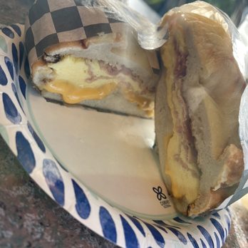 My Favorite Muffin - Southern Tradition with bacon - Bagels Near Me - Beaverton, Oregon My Favorite Muffin - Southern Tradition with bacon - Bagels Near Me - Beaverton, Oregon