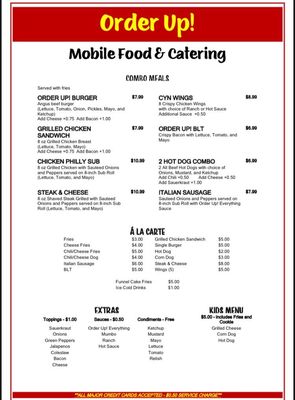 Menu photo 2 Order Up Charlottesville, VA