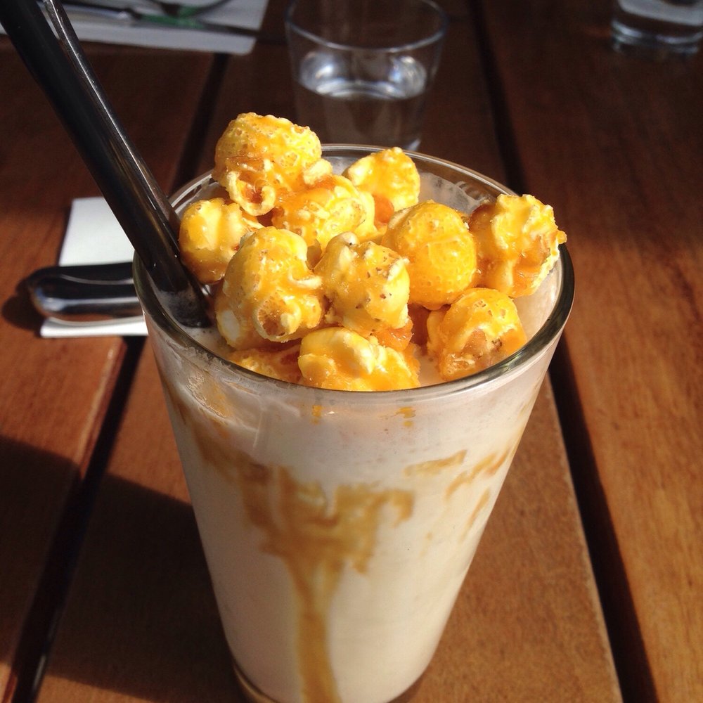 The Cupping Room - Salted caramel popcorn milkshake $7.50 - Coffee & Tea Near Me - Canberra, ACT The Cupping Room - Salted caramel popcorn milkshake $7.50 - Coffee & Tea Near Me - Canberra, ACT