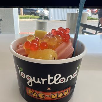 Yogurtland - New Pac-Man cups! - Ice Cream & Frozen Yogurt Near Me - Cypress, California