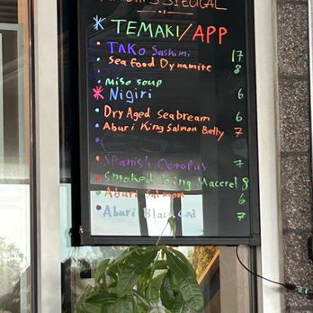 Temaki Joint - Greeting from Temaki - Sushi Bars Near Me - Boulder, Colorado