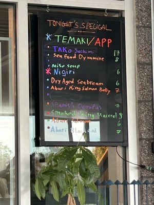 Menu photo 1 Temaki Joint Boulder, CO