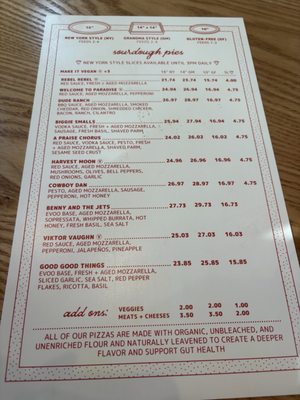 Menu photo 3 Odie's Pizza Oceanside, CA