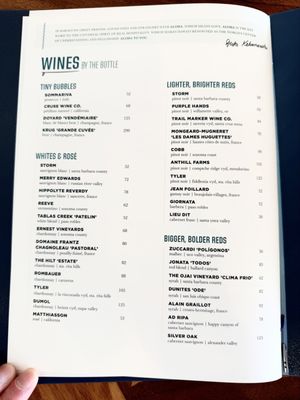 Menu photo 4 Duke's Malibu Malibu, CA