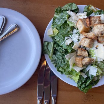 Local Myth Pizza - caesar salad, shared three ways - Pizza Near Me - Chelan, Washington Local Myth Pizza - caesar salad, shared three ways - Pizza Near Me - Chelan, Washington