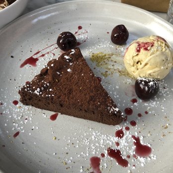 Evelina - Flourless chocolate torte - Italian Near Me - Brooklyn, New York Evelina - Flourless chocolate torte - Italian Near Me - Brooklyn, New York