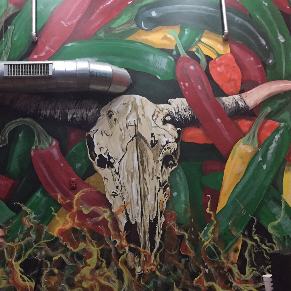 Serranos - Immediately greeted by this huge mural. - Tex-Mex Near Me - Cedar Park, Texas Serranos - Immediately greeted by this huge mural. - Tex-Mex Near Me - Cedar Park, Texas