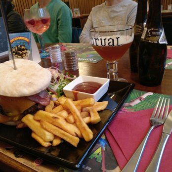 Manda Bar - Double BBQ burger - Belgian Near Me - Marche-en-Famenne, WLX