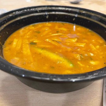 Casa Mama - Half full bowl of tortilla soup - Mexican Near Me - Plano, Texas