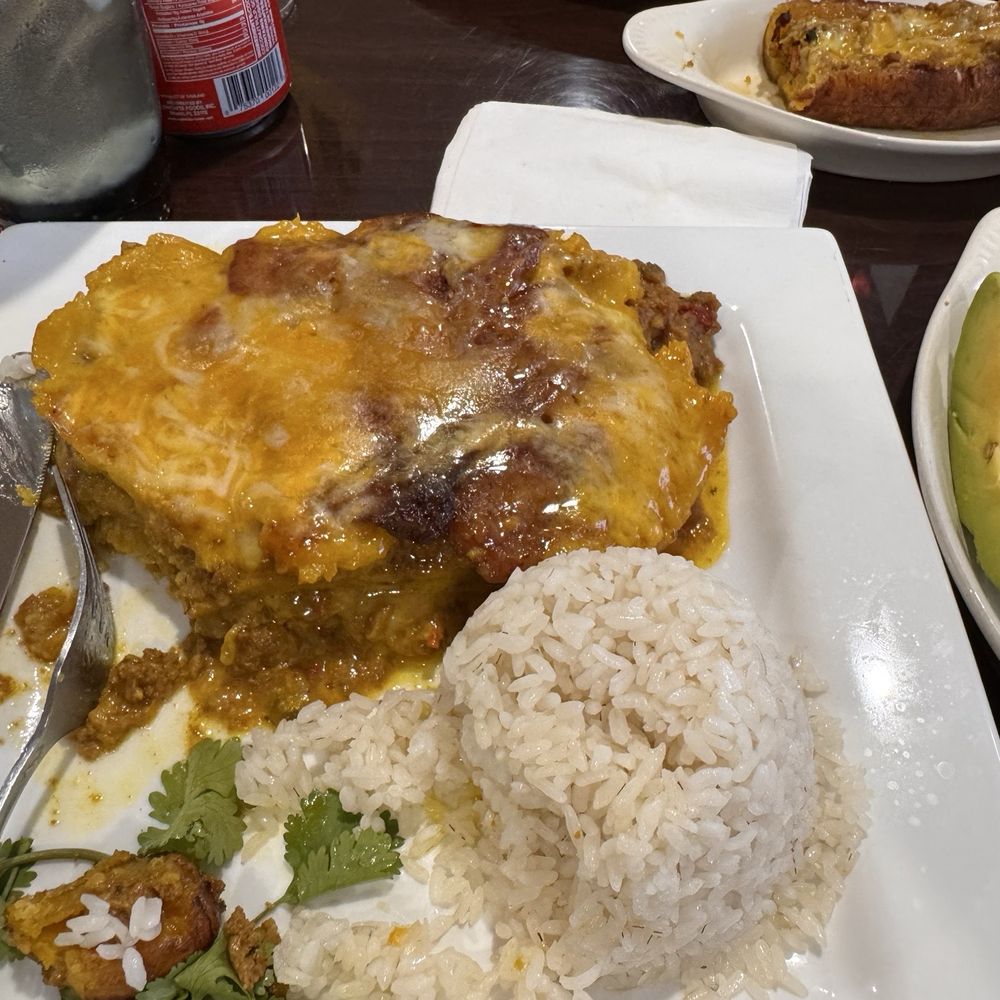 Latin Quarters - Pastelon with rice - Puerto Rican Near Me - Sarasota, Florida