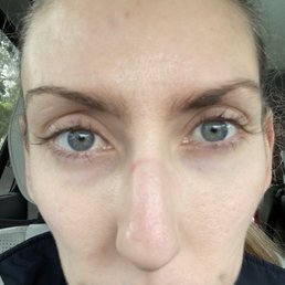 Before & after eyebrows Before & after eyebrows