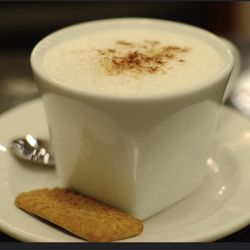 Sunrise Diner - Hot soothing beverage.
