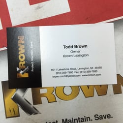 Krown - Krown is a rust prevention. Krown is known all over Canada. Protect your car from the winter and salt.