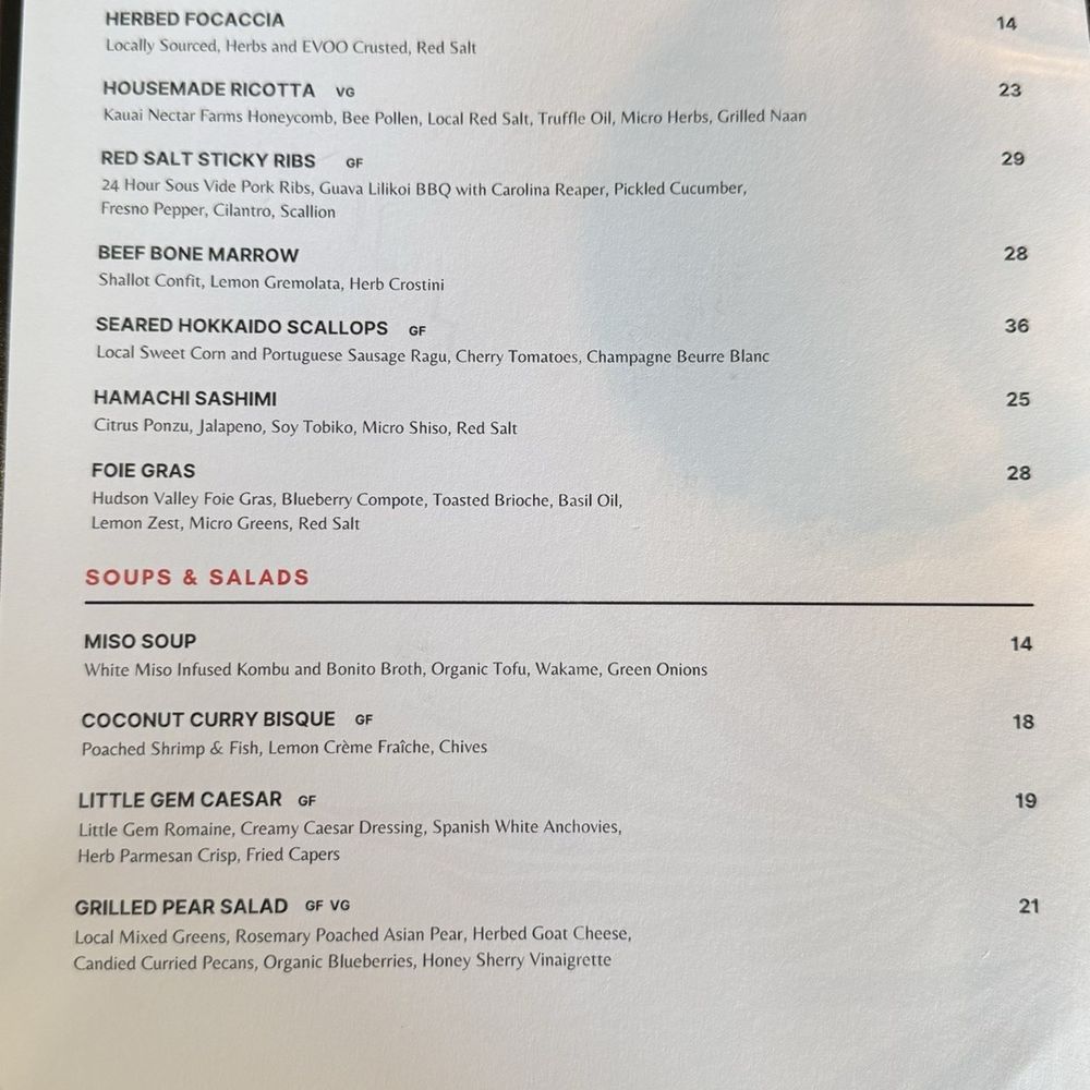 Red Salt at Ko'a Kea - Menu (January 2026) - Seafood Near Me - Koloa, Hawaii Red Salt at Ko'a Kea - Menu (January 2026) - Seafood Near Me - Koloa, Hawaii