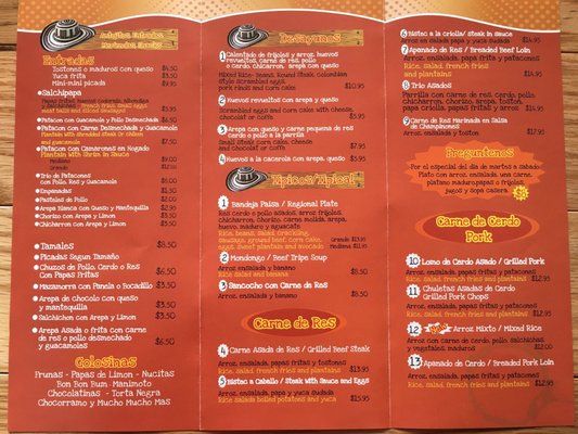 Menu photo 2 Asados Dona Flor Lowell, MA