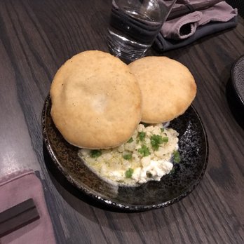 Roister - aged cheddar rilletes (truffle, cauliflower, & cheddar) - New American Near Me - Chicago, Illinois