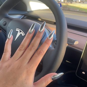 Venice Nails & Spa - Chrome gel x-tensions by Jay - Nail Salons Near Me - Sugar Land, Texas Venice Nails & Spa - Chrome gel x-tensions by Jay - Nail Salons Near Me - Sugar Land, Texas