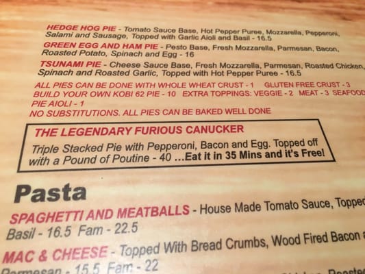 Menu photo 4 Pie Wood Fired Pizza Joint Barrie, ON Menu photo 4 Pie Wood Fired Pizza Joint Barrie, ON