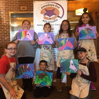 Penelope Fox Art Studio - Paint & Sip Near Me - Bristol, Pennsylvania
