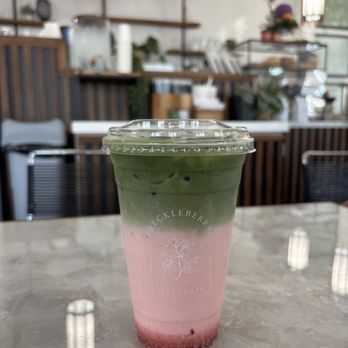Freckleberry Teahouse - Strawberry matcha - Coffee & Tea Near Me - Galveston, Texas Freckleberry Teahouse - Strawberry matcha - Coffee & Tea Near Me - Galveston, Texas