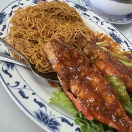 Egg Noodles Mi Xao