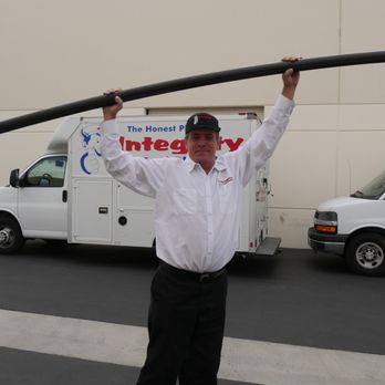 Integrity Rooter & Plumbing - John showing us how strong he is :) - Plumbing Near Me Integrity Rooter & Plumbing - John showing us how strong he is :) - Plumbing Near Me