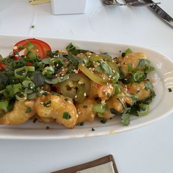 Shorebird - Tempura rock shrimp - New American Near Me - San Diego, California