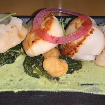 Momi Nonmi - pan seared diver scallops - Japanese Near Me - Cambridge, Massachusetts
