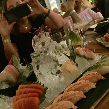 Zuma - Sashimi & sushi platter we got from the taster menu. Nice and fresh! - Japanese Near Me - Miami, Florida Zuma - Sashimi & sushi platter we got from the taster menu. Nice and fresh! - Japanese Near Me - Miami, Florida