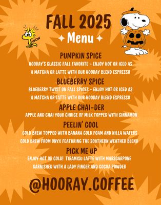 Menu photo 1 Hooray Coffee Redlands, CA