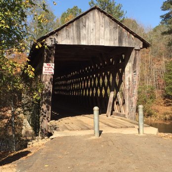 Poole's Mill Covered Bridge - Landmarks & Historical Buildings Near Me - Ball Ground, Georgia