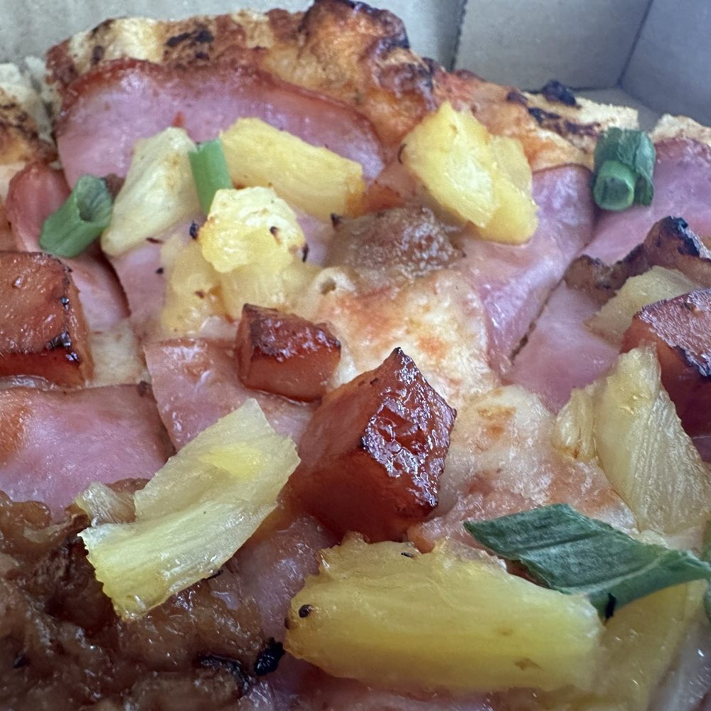 Red Apple Kitchen - Hawaiian 2.0 Pizza - Small - Pizza Near Me - San Leandro, California Red Apple Kitchen - Hawaiian 2.0 Pizza - Small - Pizza Near Me - San Leandro, California