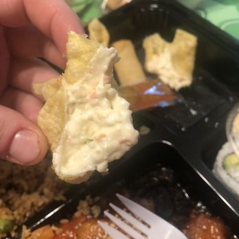 Asian Harbor - 6 Crab Rangoon - Asian Fusion Near Me - Indianapolis, Indiana