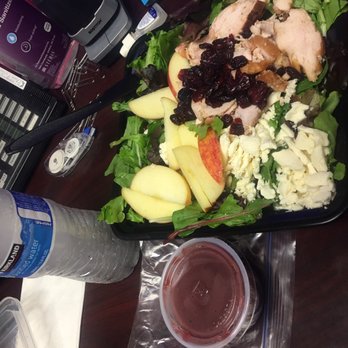 Lettuce Eat - Apple feta said with pomegranate raspberry dressing delicious! - Food Delivery Services Near Me - Bakersfield, California Lettuce Eat - Apple feta said with pomegranate raspberry dressing delicious! - Food Delivery Services Near Me - Bakersfield, California