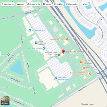 Elegant Dental - Office Map - Cosmetic Dentists Near Me - Richmond, Texas Elegant Dental - Office Map - Cosmetic Dentists Near Me - Richmond, Texas