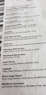 Menu photo 5 Warehouse West Grill Yakima, WA Menu photo 5 Warehouse West Grill Yakima, WA
