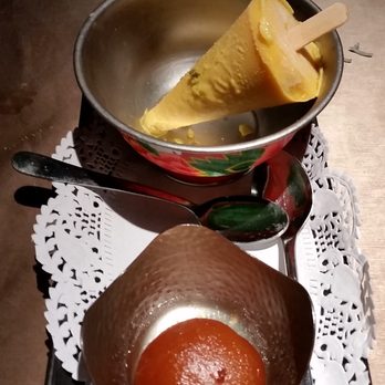 The Spice Room - Gulab jamun and kulfi on a stick. - Indian Near Me - Sydney, NSW