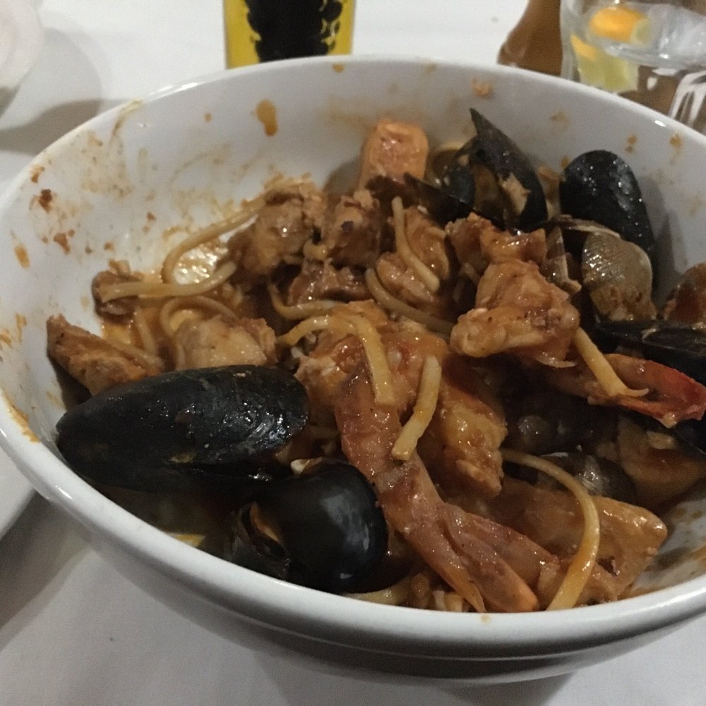 Barolo Cafe - After eating all the pasta there was still a pound or so of salmon leftover. - Italian Near Me - Tustin, California Barolo Cafe - After eating all the pasta there was still a pound or so of salmon leftover. - Italian Near Me - Tustin, California