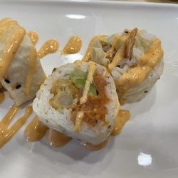 Kobe Hibachi Grill & Sushi - Side view/ custom roll