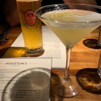 Houston's Restaurant - Bee's Knees with Aviation Gin is my new favorite. - New American Near Me - Irvine, California Houston's Restaurant - Bee's Knees with Aviation Gin is my new favorite. - New American Near Me - Irvine, California