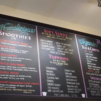 Yoga-urt - Menu (some soft serve flavors are not available) - Ice Cream & Frozen Yogurt Near Me - Glendale, California