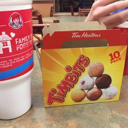 Wendy's - Wendy's drink with Tim Bits!