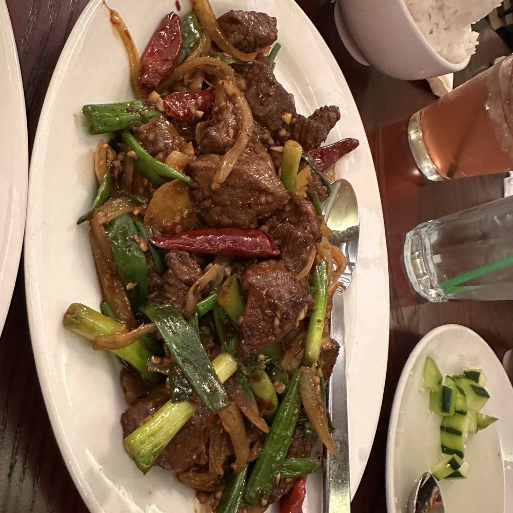 Blazing Noodles - Mongolian Beef- yummy - Thai Near Me - Temecula, California Blazing Noodles - Mongolian Beef- yummy - Thai Near Me - Temecula, California