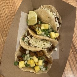 Nana - 2 carne asada and 2 pork al pastor tacos (4 total)