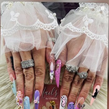 Color Me classy Salon And Spa - If you can't get in with April there's another nail manicurist on site. - Hair Salons Near Me - Bakersfield, California