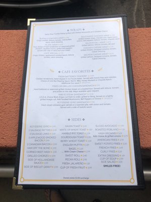 Menu photo 4 Cafe on Main Edgerton, WI